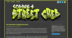 Desktop Screenshot of coding4streetcred.com